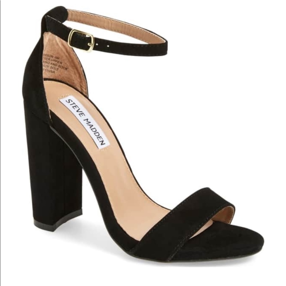 Black high heels